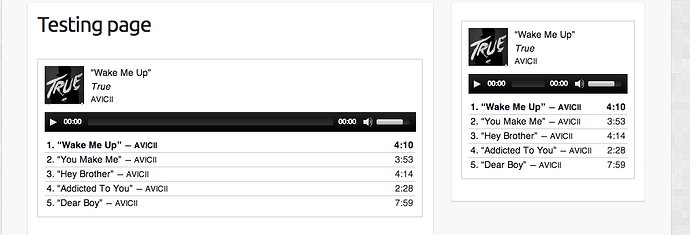 WordPress Audio Playlist - Travelify